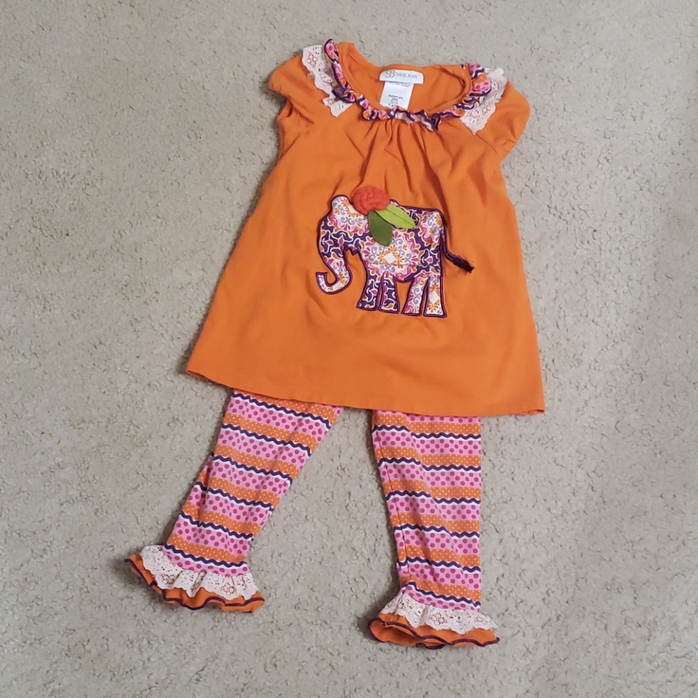Bonnie Jean shirt and pants bundle set
